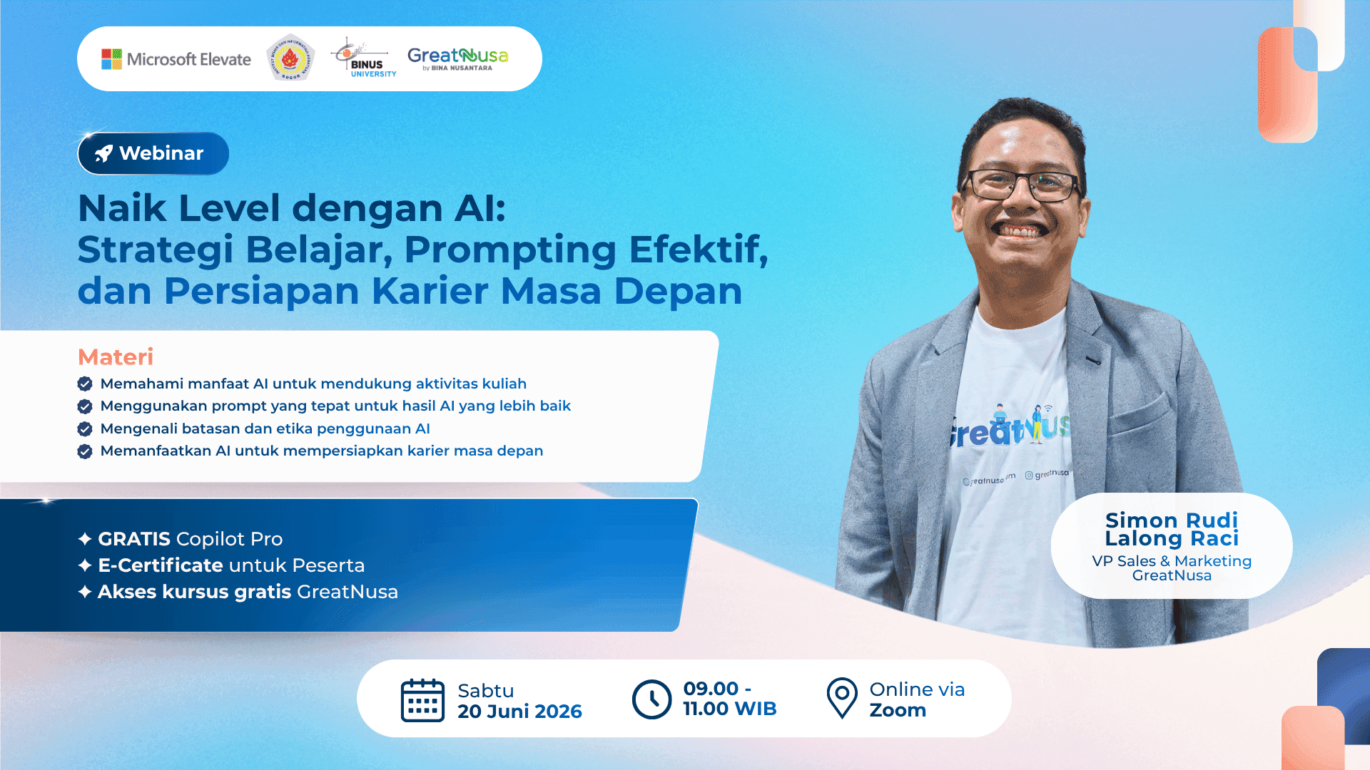 Naik Level dengan AI: Strategi Belajar, Prompting Efektif, dan Persiapan Karier Masa Depan