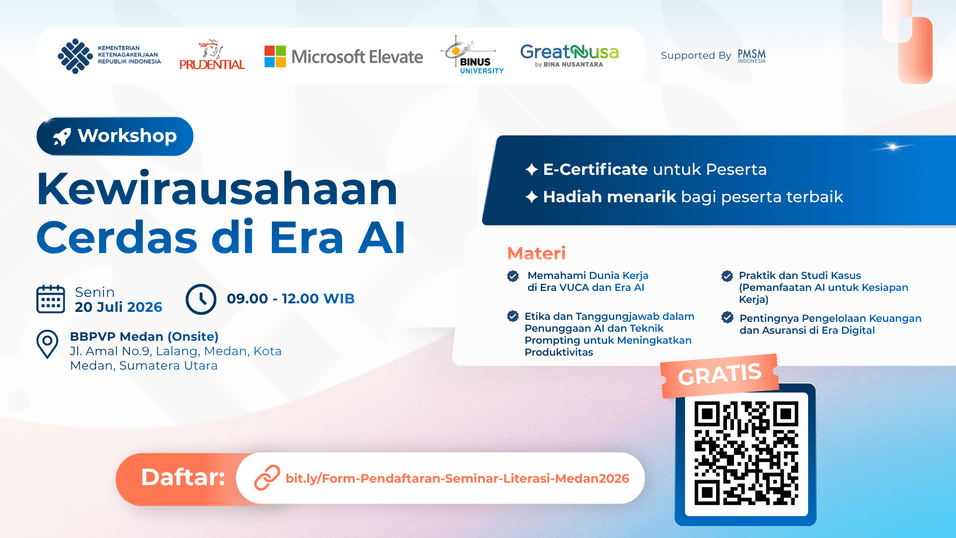 Kewirausahaan Cerdas di Era AI - Medan