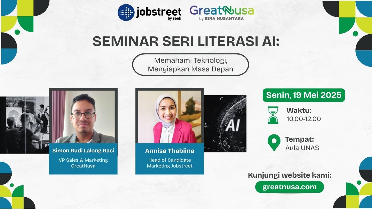Seminar Seri Literasi AI: Memahami Teknologi, Menyiapkan Masa Depan