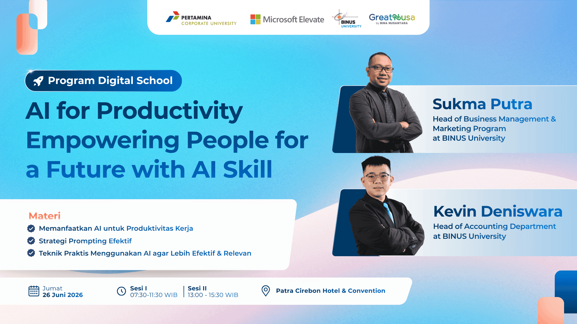 AI for Productivity: Empowering People for a Future with AI Skill
